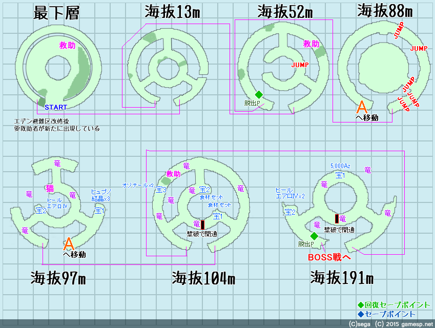 マップ『古代遺跡レデイン(2回目)』