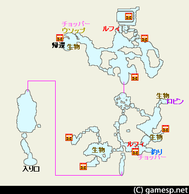 第八話「本気」のマップ